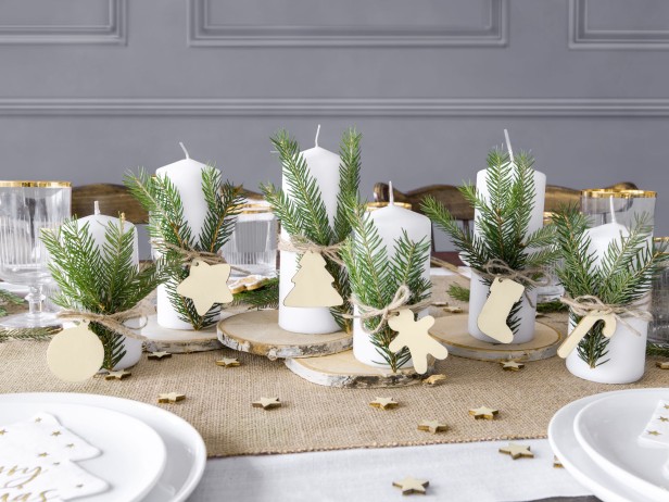 Świeca walec biała – zestaw 6 szt., 15 × 6 cm | klasyczna świeca dekoracyjna