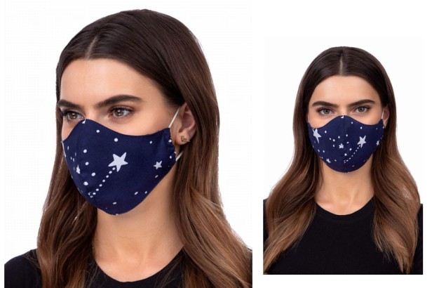 Maseczka ochronna na twarz – profilowana GALAKTYKA