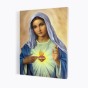 Zestaw OBRAZ na płótnie i świeca SERCE MARYJI