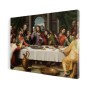 Obraz na płótnie Ostatnia Wieczerza – sakrament Eucharystii | Linia SACRA CANVAS, 40×30 cm