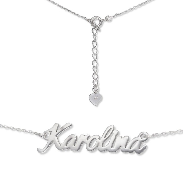 Karolina Naszyjnik srebrny AG CELEBRYTKA