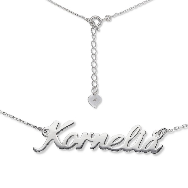 Kornelia Naszyjnik srebrny AG CELEBRYTKA