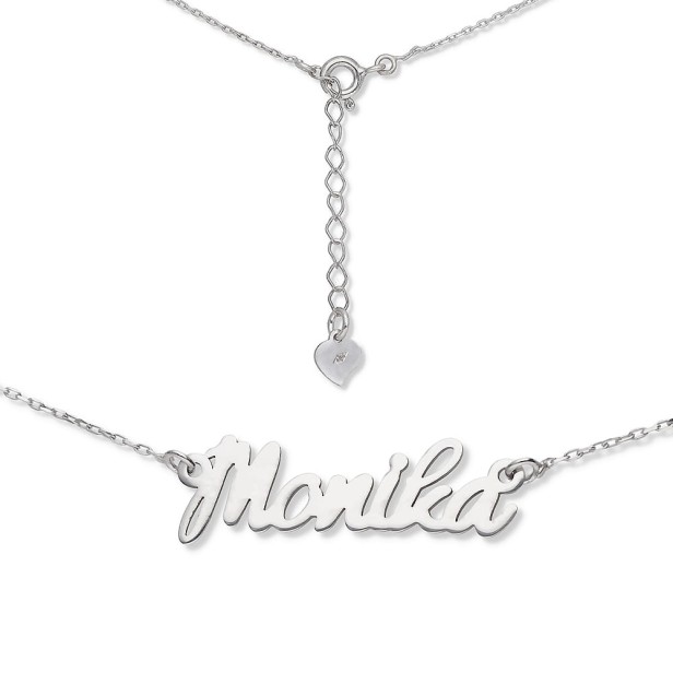 Monika Naszyjnik srebrny AG CELEBRYTKA