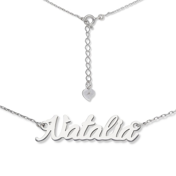 Natalia Naszyjnik srebrny AG CELEBRYTKA