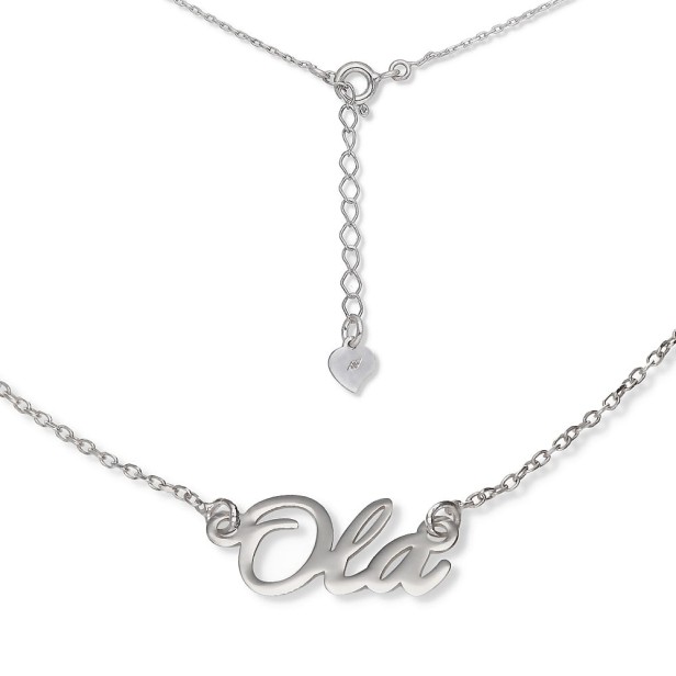 Ola Naszyjnik srebrny AG CELEBRYTKA
