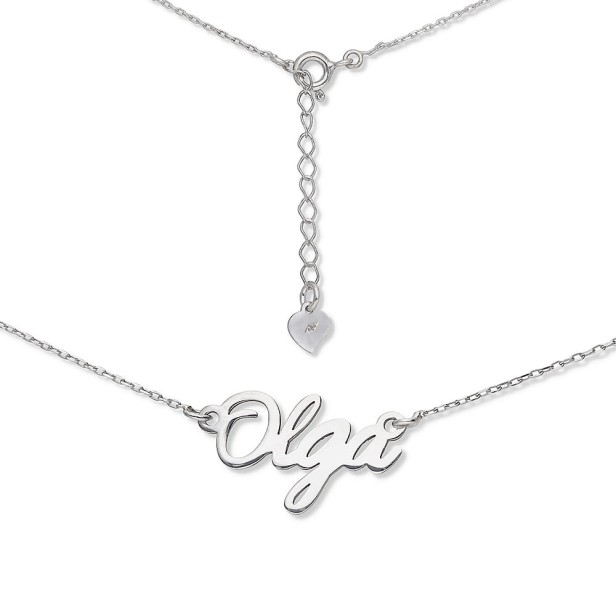 Olga Naszyjnik srebrny AG CELEBRYTKA