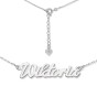 Wiktoria Naszyjnik srebrny AG CELEBRYTKA z imieniem