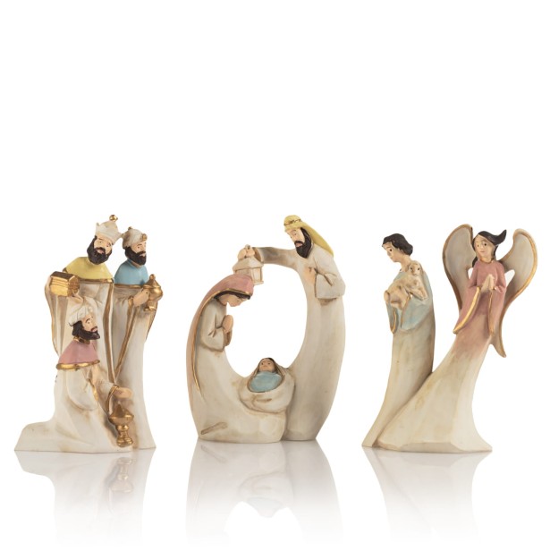 Szopka bożonarodzeniowa - świecąca