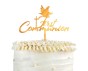 Dekoracja akrylowa na tort FIRST COMMUNION topper okazjonalny