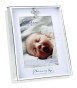 Posrebrzana ramka 3D na zdjęcie "Christening Day" - Chrzest Święty