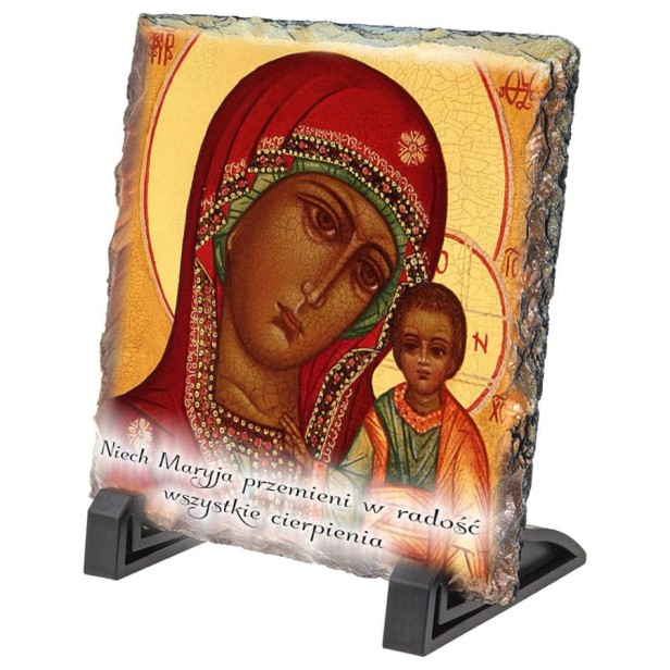 Matka Boska Kazańska - Obrazek Religijny na granicie
