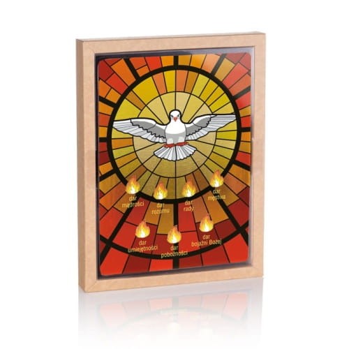 Ikona Duch Święty - Pamiątka Bierzmowania w pudełku