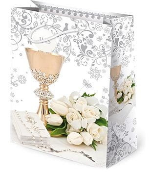 Torebka prezentowa A5 (16 x 24 cm) - I Komunia Święta