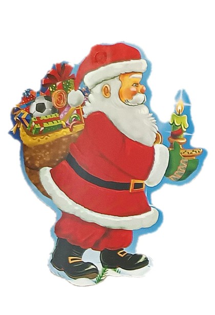 Bilecik/zawieszka do prezentów - MIKOŁAJE