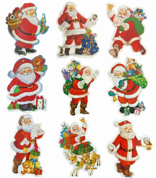 Bilecik/zawieszka do prezentów - MIKOŁAJE