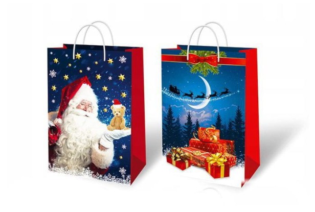 Świąteczna torba prezentowa A4