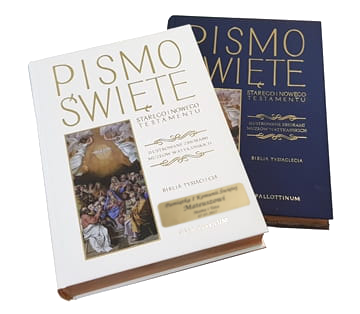 "Biblia Tysiąclecia" w eleganckiej oprawie z grawerem prezent pamiątka