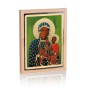 Ikona Matka Boża Częstochowska Wędrująca z certyfikatem - 17x23cm z cytatem