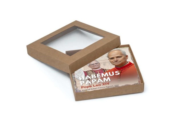 Papież LEON XIV Robert Pervost - Obrazek Religijny na granicie