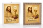 Obraz pamiątkowy na Komunię – Jezus Chrystus Dobry Pasterz, druk na szkle | Linia DOTYK SACRUM™