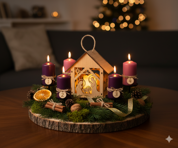 Lampion w aranżacji świetlnej