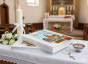 aranżacja  Biblia w opowiadaniach z grawerowaną dedykacją - Pamiątka Chrztu Prezent Grawer