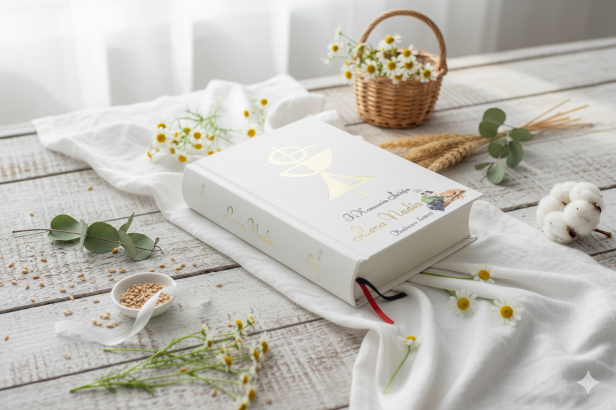 w aranżacji Droga do Nieba z nadrukiem Ink-Jet - Modlitewnik Skarbczyk komunijny