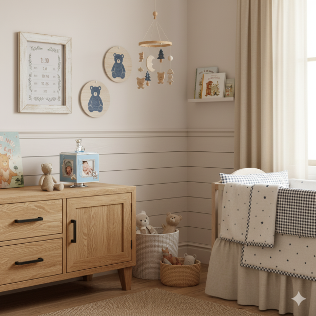 aranżacja Pozytywka obrotowa na zdjęcia - Pamiątka Prezent SZKATUŁKA BŁĘKIT