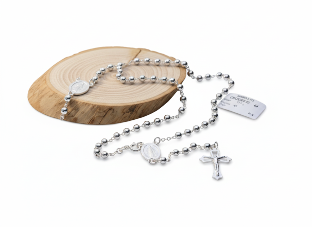 Różaniec srebrny pr. 925 – włoski, rozpinany, 14,7 g