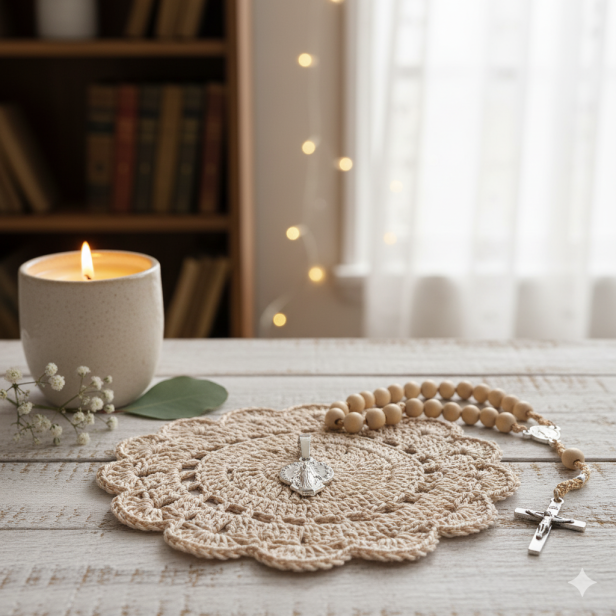 Medalik srebrny, AG925 - Medalik srebrny - Matki Bożej Niepokalanej Cudowny Medalik - 1,0g