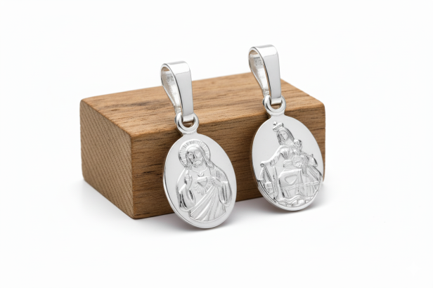 Medalik srebrny, próba 925 – Matka Boska Szkaplerzna - 1.1g