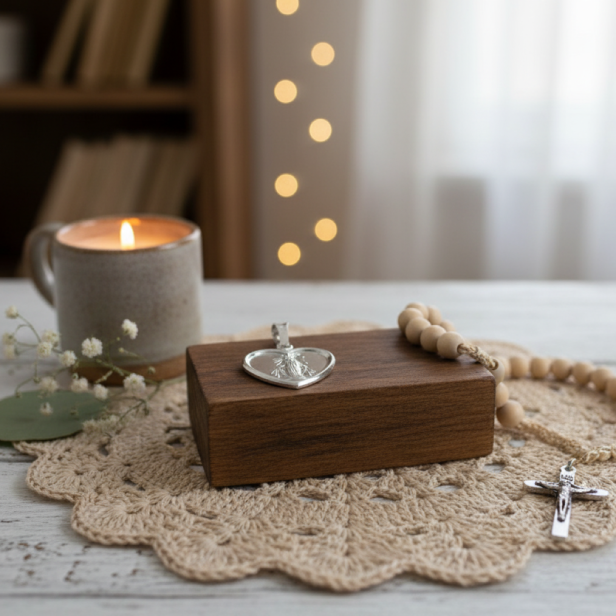 Medalik srebrny, AG925 - M.B Niepokalana CUDOWNY MEDALIK 1,9 g