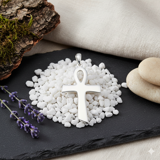 Krzyż Ankh, pr. 925 – srebrna zawieszka Klucz Życia 3,5 g