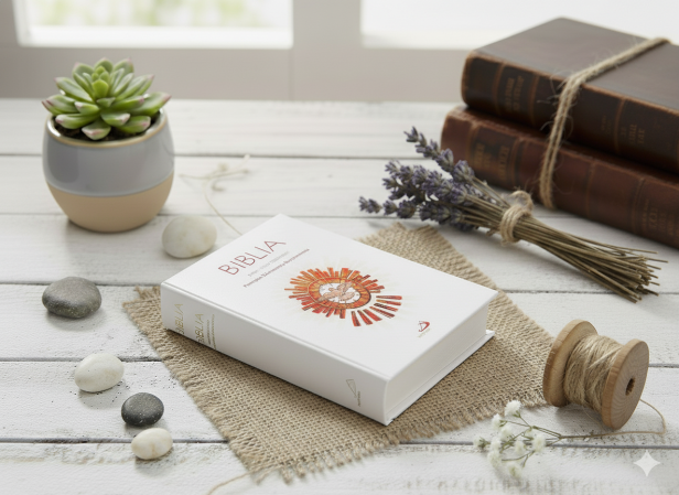 Biblia – Pamiątka Sakramentu Bierzmowania z dedykacją i planem lektury