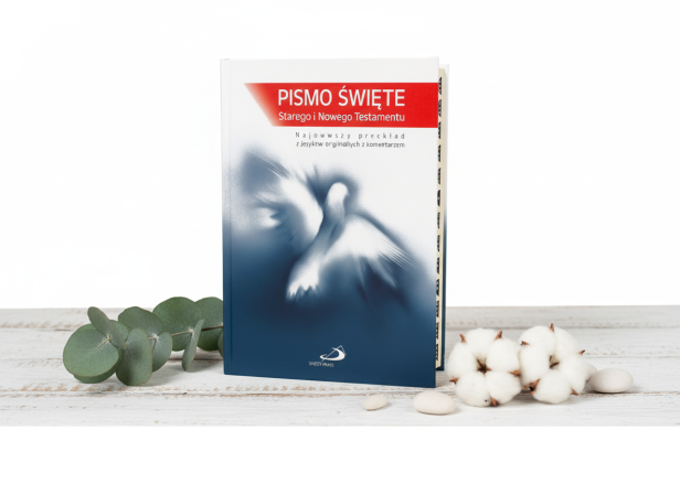 Pismo Święte Starego i Nowego Testamentu – format duży, oprawa twarda z paginatorami, Towarzystwo Świętego Pawła