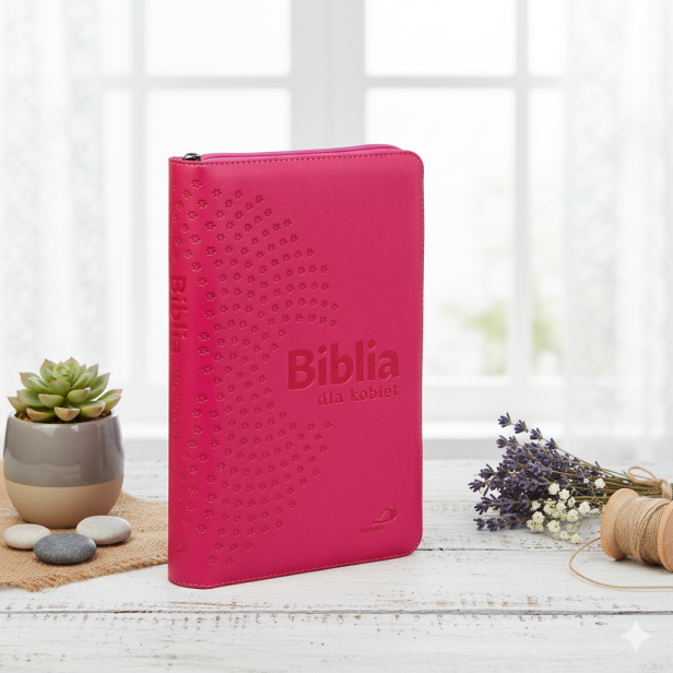 Biblia dla kobiet (wersja w etui zamykanym na zamek) w aranzacji