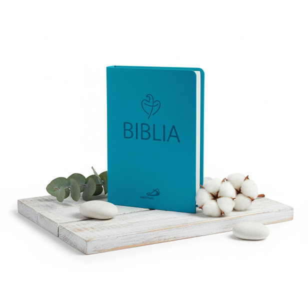Biblia Tabor FLEX – turkusowa, mała i podręczna, Biblia Paulistów w nowym tłumaczeniu