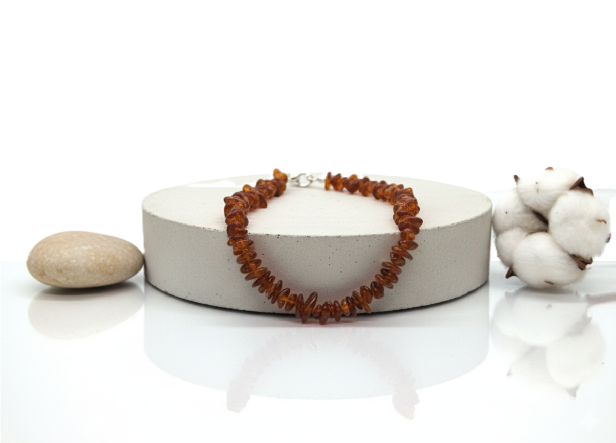 Naszyjniki z bursztynu bałtyckiego, naturalny, unikatowy [rozmiar do wyboru]