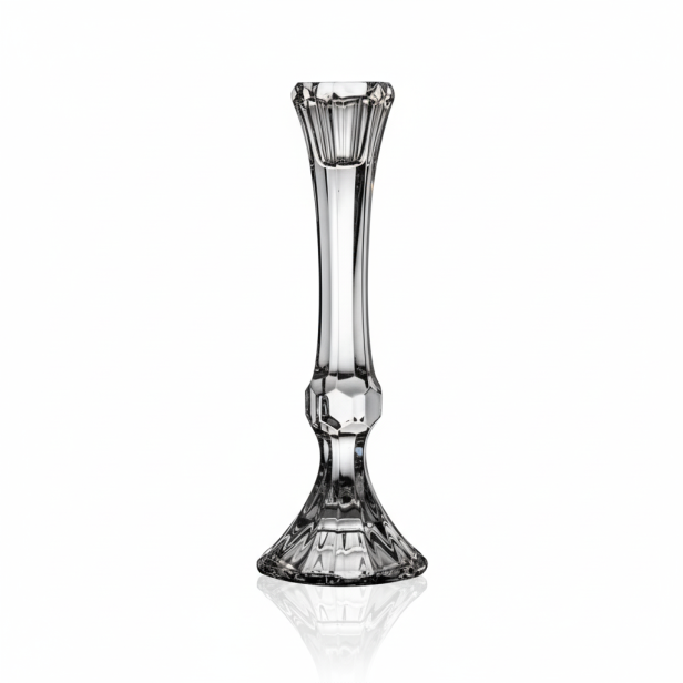 Świecznik kryształowy CRYSTAL 17 cm – blask i elegancja polskiego szkła z Huty Julia