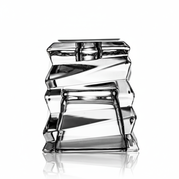 Świecznik kryształowy CRYSTAL LIGHT 8 cm – subtelny blask polskiego szkła z Huty Julia