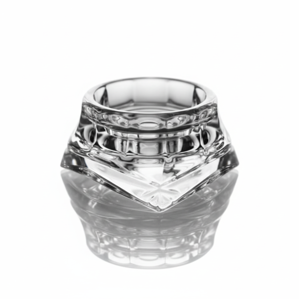 Świecznik kryształowy TEALIGHT CRYSTAL 6 cm – elegancki świecznik na podgrzewacze z Huty Julia