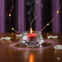Świecznik kryształowy TEALIGHT CRYSTAL 6 cm – elegancki świecznik na podgrzewacze z Huty Julia