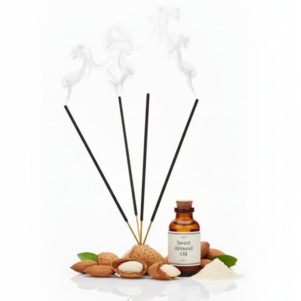 SATTVA kadzidło naturalne patyczki SŁODKI MIGDAŁ – aromat spokoju i wewnętrznego ukojenia