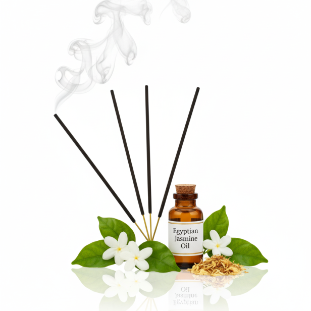 Kadzidło indyjskie patyczki JAŚMIN EGIPSKI – kwiatowy aromat spokoju i duchowej harmonii