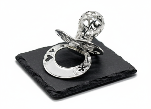 Srebrny smoczek pr. 925 – na pierwszy ząbek | Linia BABY SILVER™