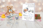 Obrazek 3D z bucikami CARMANI CRYSTALS – Pamiątka Chrztu Świętego | Linia BABY SILVER™ w aranżacji
