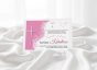 PINK różowy projekt - Statuetka z medalikiem – Pamiątka Chrztu Świętego | Linia AUREA CLASSIC™
