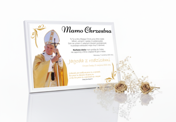 dla Mamy Chrzestnej
