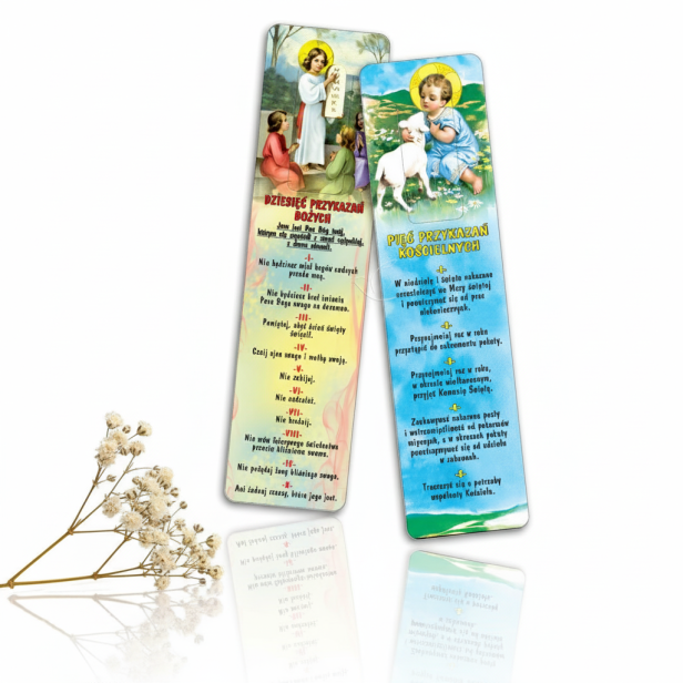 Zakładka do książki – „Przykazania” | Dewocjonalia i prezenty religijne