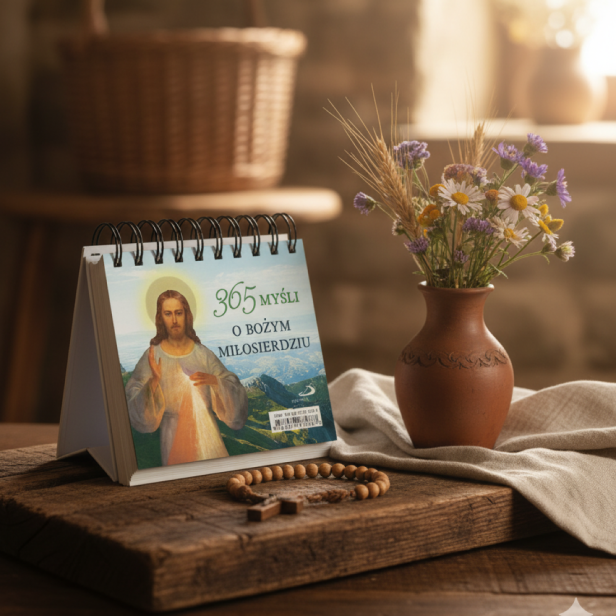 Codziennik na biurko „365 myśli o Bożym Miłosierdziu”